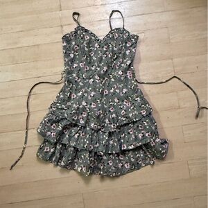Floral Ruffle Dress